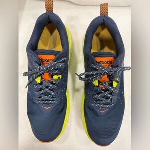 HOKA ONE ONE CHALLENGER ATR 6 Blue and Yellow Shoes with Superior Cushioning